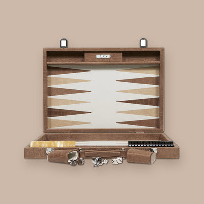 Leather Backgammon Set