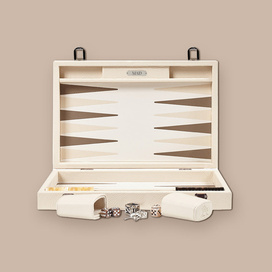 Leather Backgammon Set