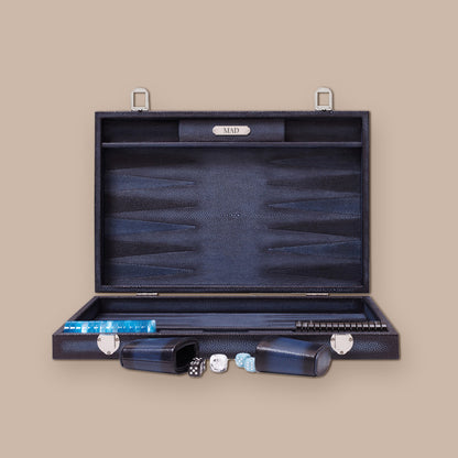 Leather Backgammon Set