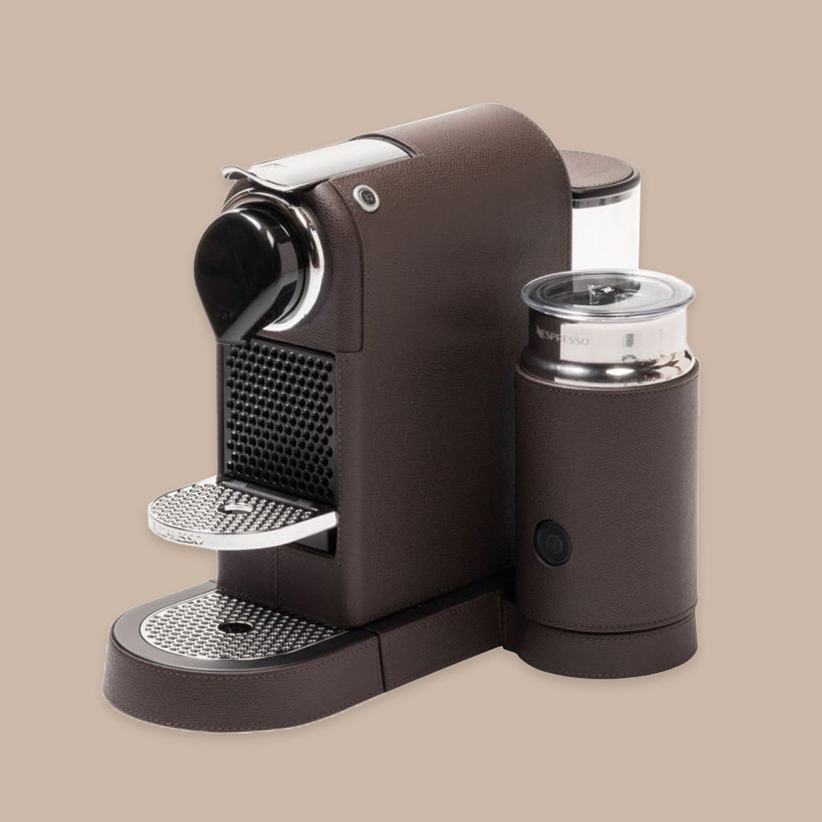 Leather Nespresso Machine Cover