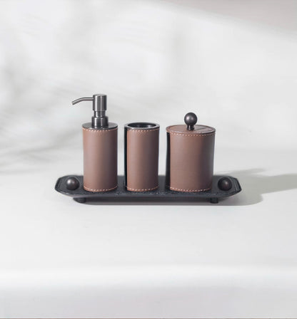 Leather Bathroom Accessories