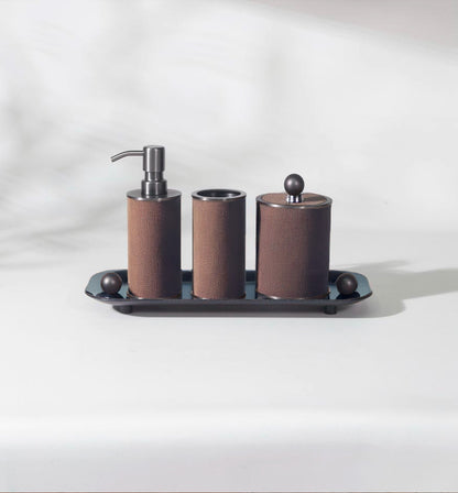 Leather Bathroom Accessories