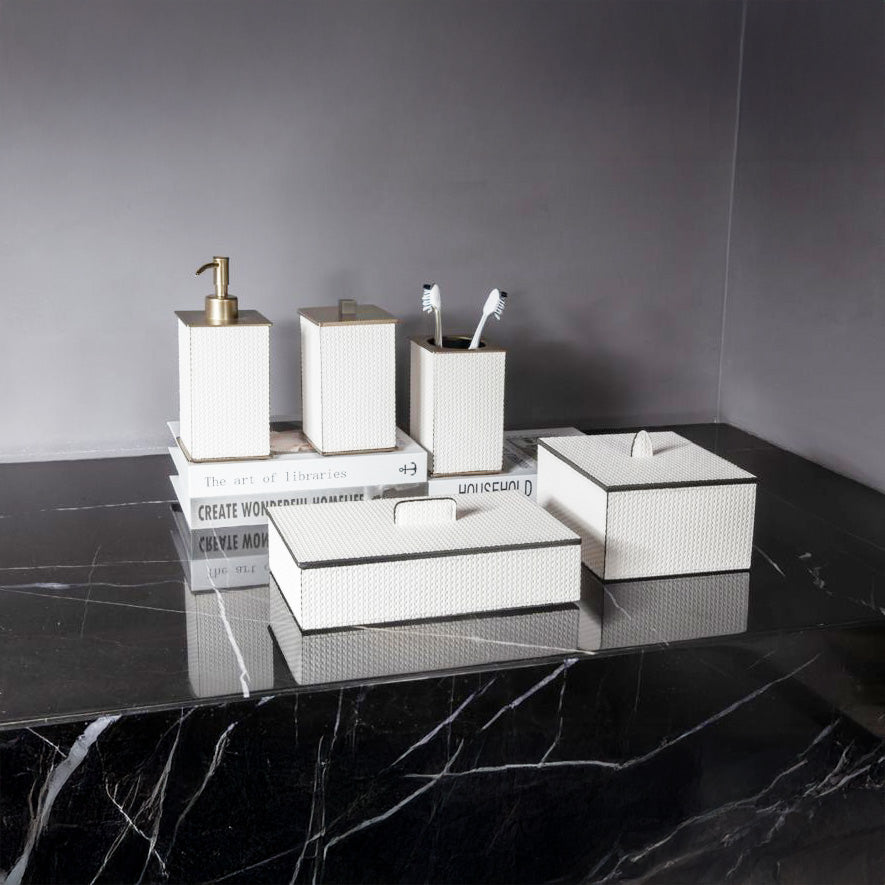 Leather Bathroom Accessories