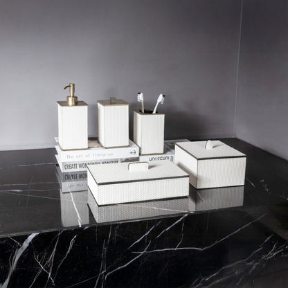 Leather Bathroom Accessories